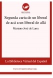 Segunda carta de un liberal de acá a un liberal de allá