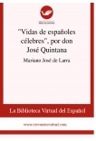 "Vidas de españoles célebres", por don José Quintana